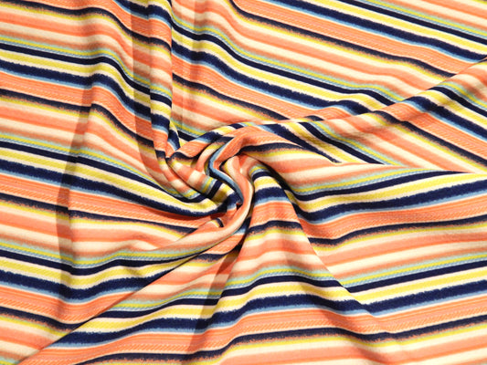 watermelon stripe bullet knit blue pink green yellow striped kids knit fabric