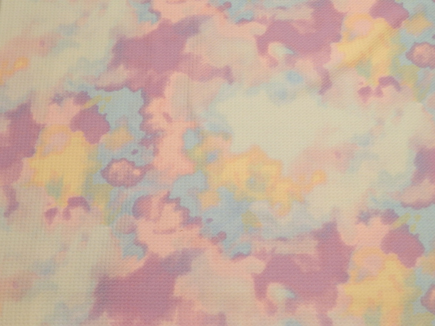 Pastel Watercolor Mix Bullet Knit