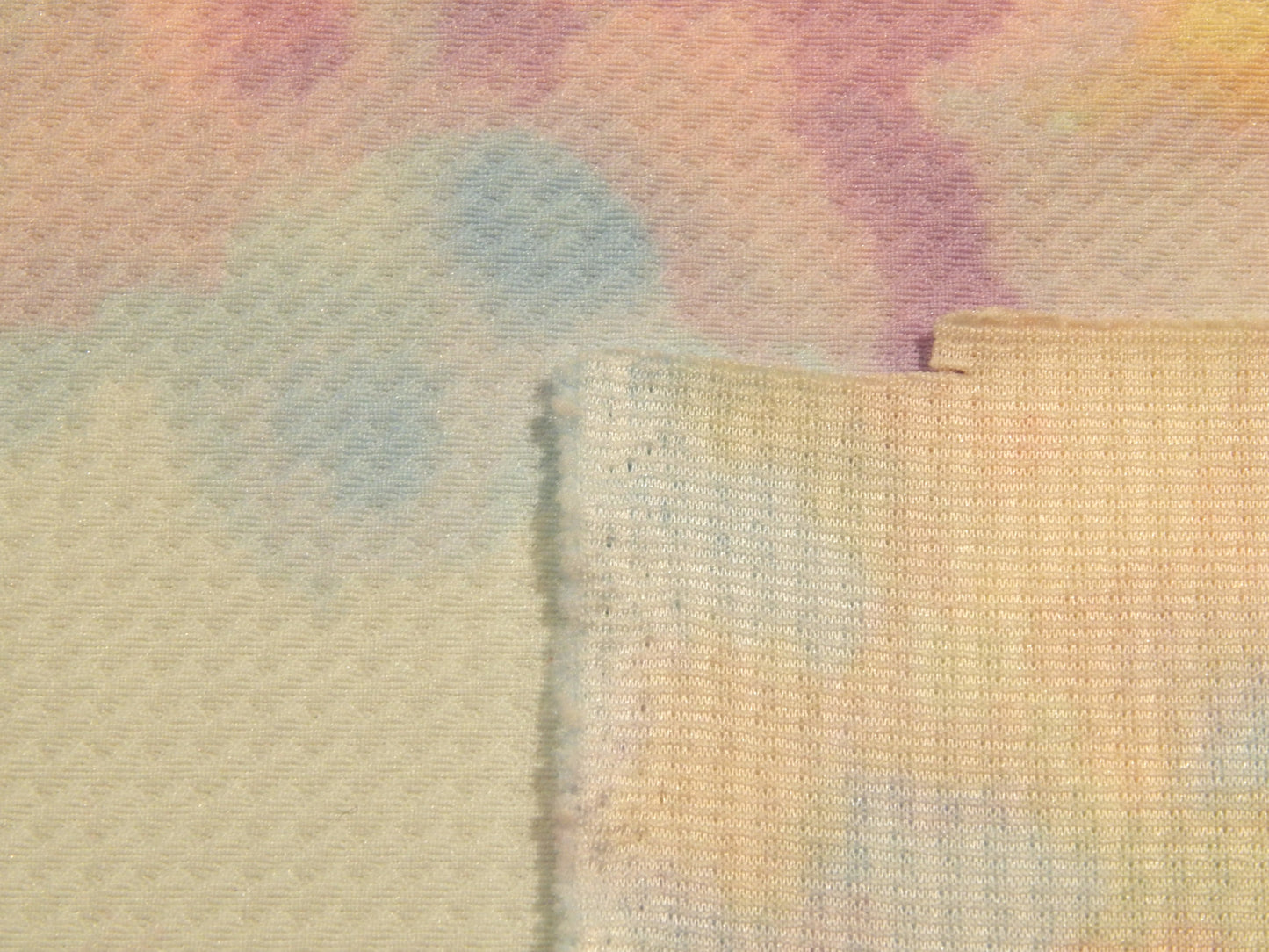 Pastel Watercolor Mix Bullet Knit