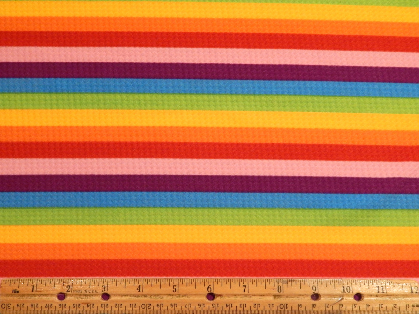 Rainbow Stripe Bullet Knit