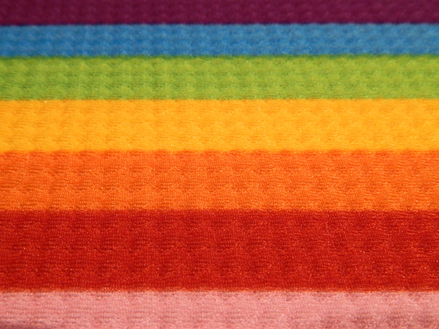 Rainbow Stripe Bullet Knit