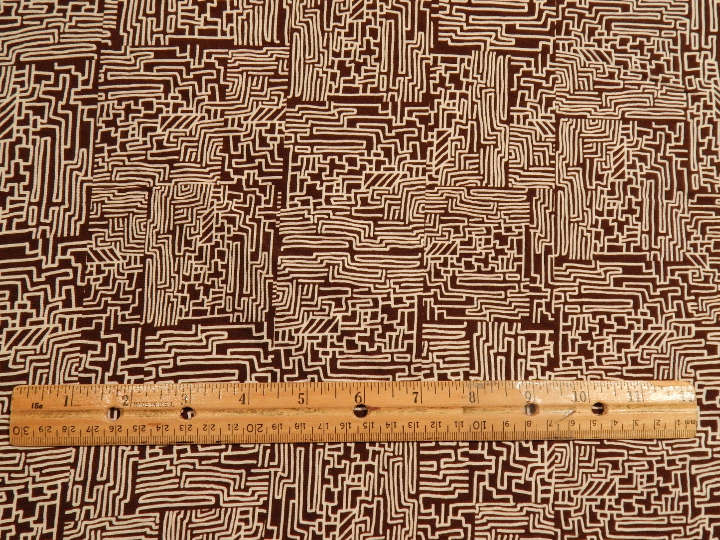 Giraffe Brown and White Jersey Knit - Telio