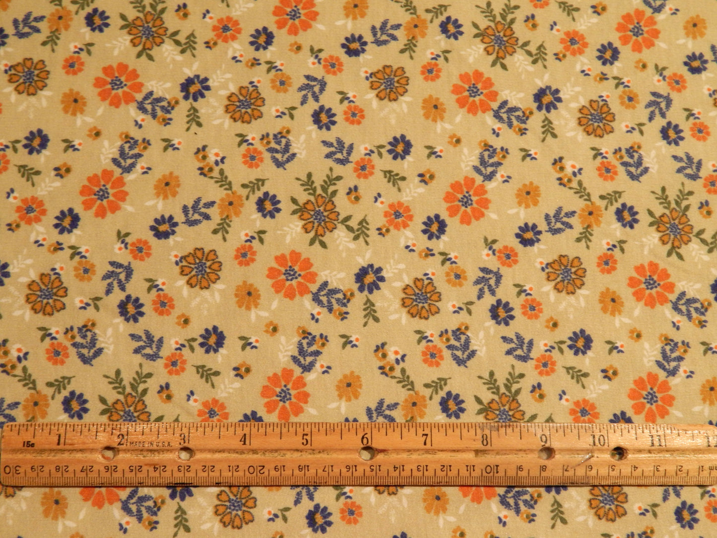 Country Flowers French Terry