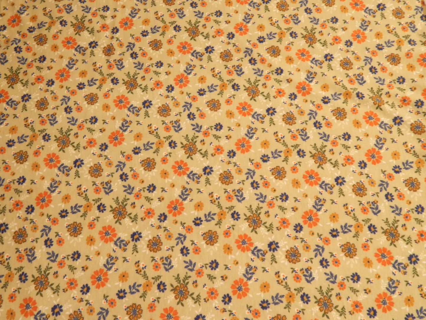 Country Flowers French Terry