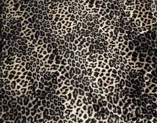 Snow Leopard Stretch Velvet