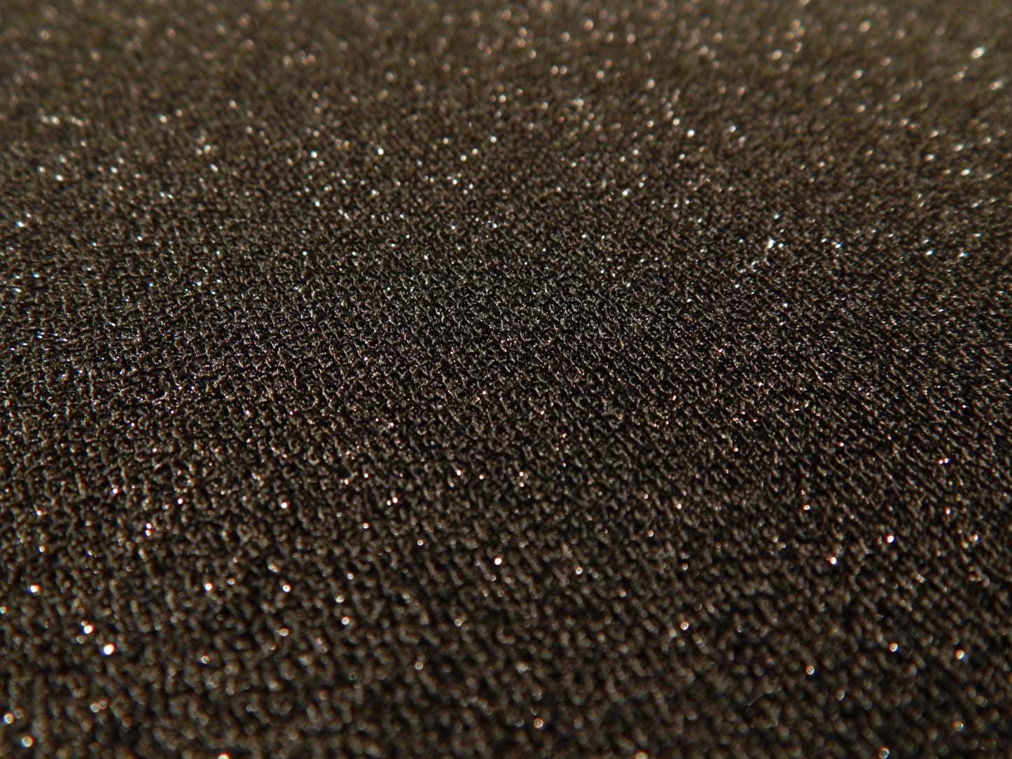 Crinkle Black Glitter Knit