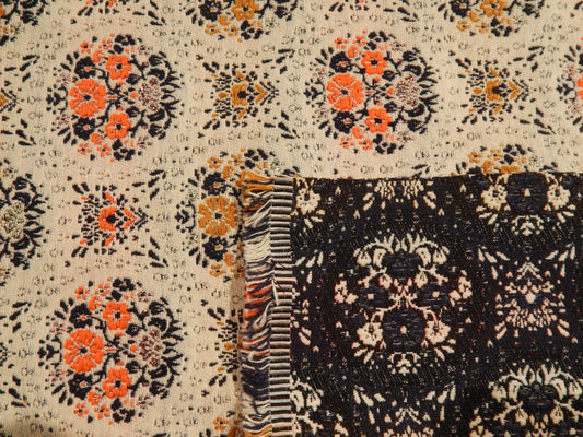 Marigold Metallic Brocade