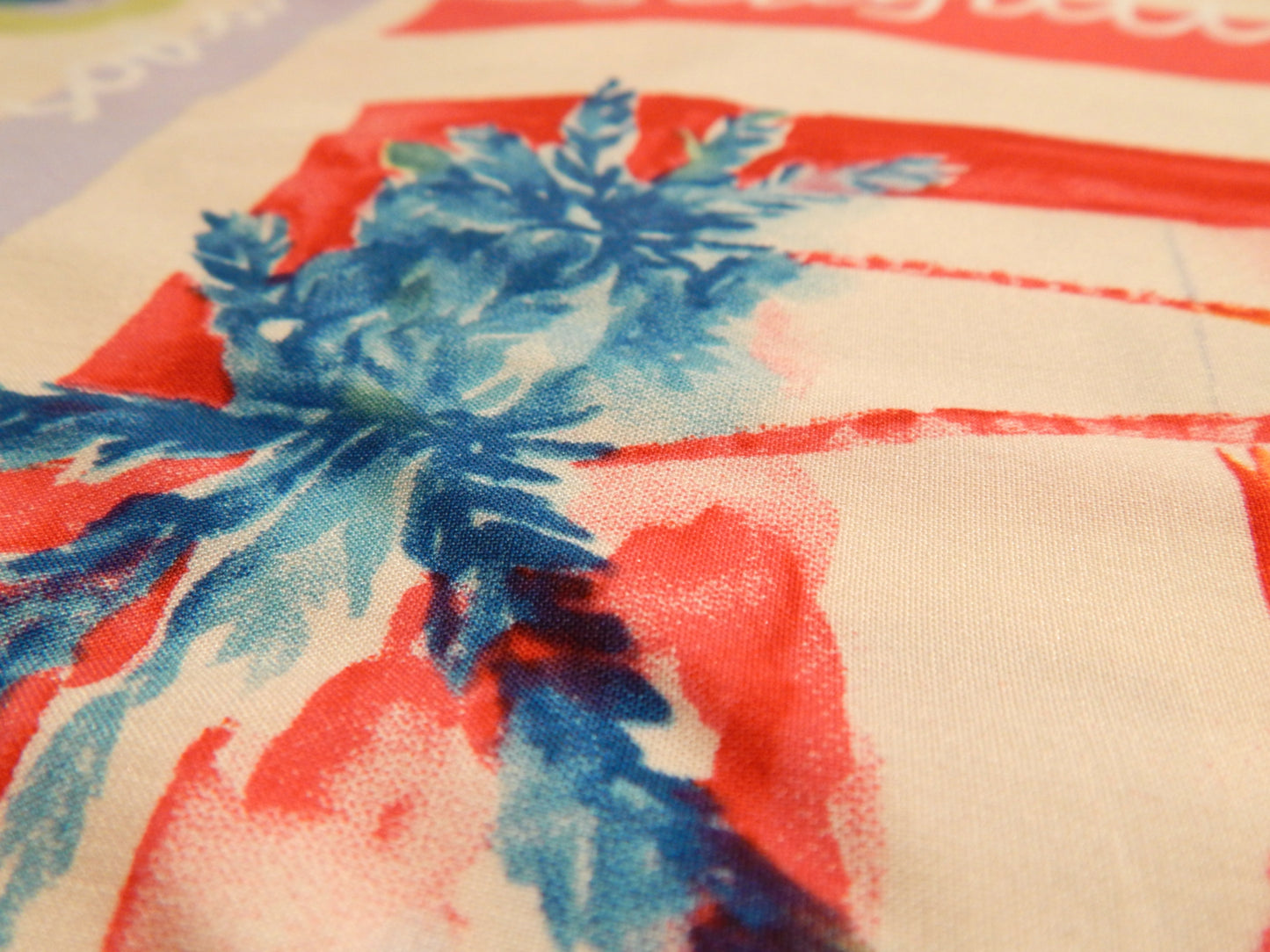 Picasso Beach Stamps Rayon Challis  - Telio