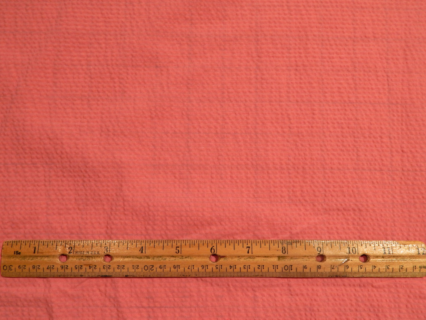 Pink on Pink Stripe Seersucker - Robert Kaufman