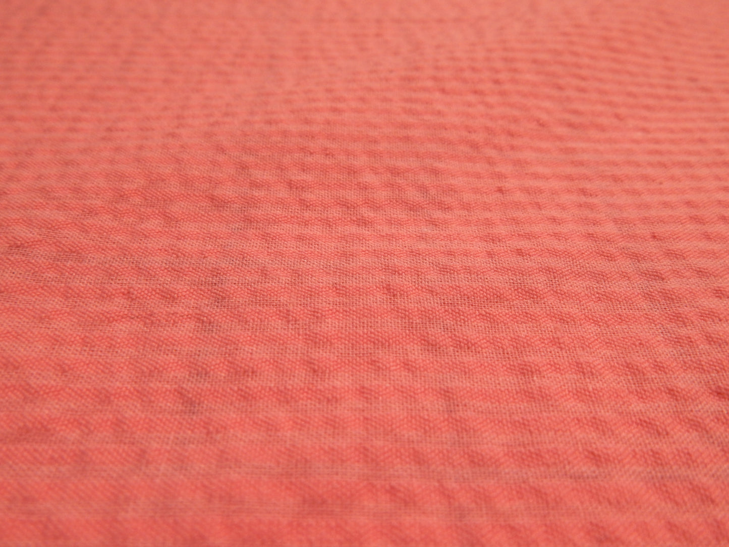 Pink on Pink Stripe Seersucker - Robert Kaufman