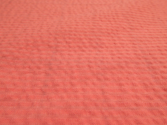 Pink on Pink Stripe Seersucker - Robert Kaufman