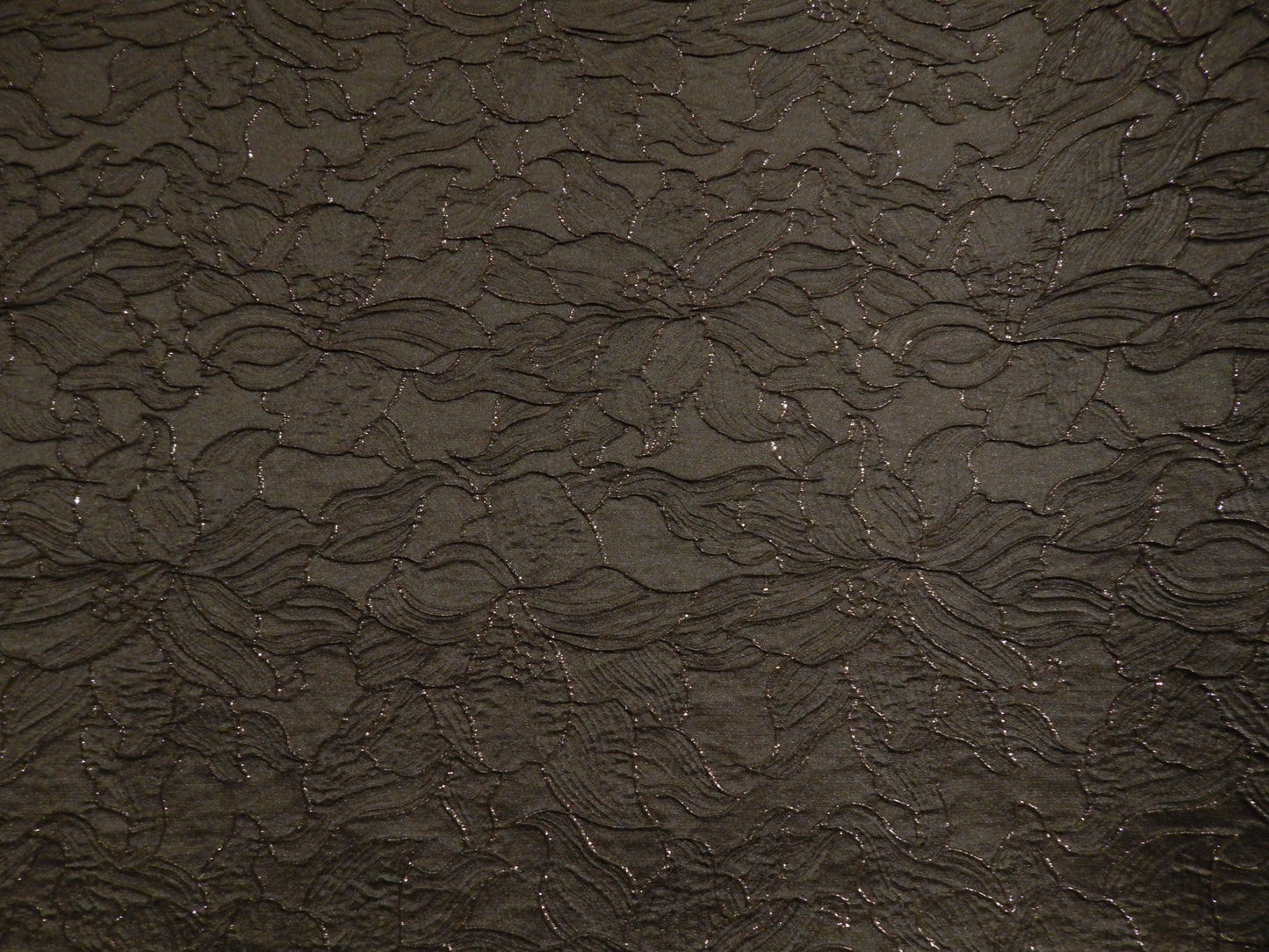 black telio soiree jacquard black metallic brocade jacquard fabric floral and silver
