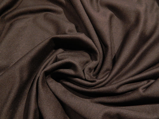 black deadstock rayon spandex blend french terry knit fabric