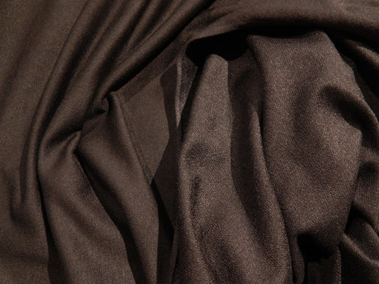 Lightweight Black Rayon French Terry