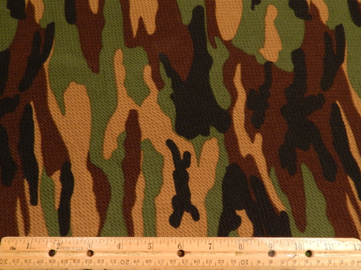 Camo Print Bullet Knit