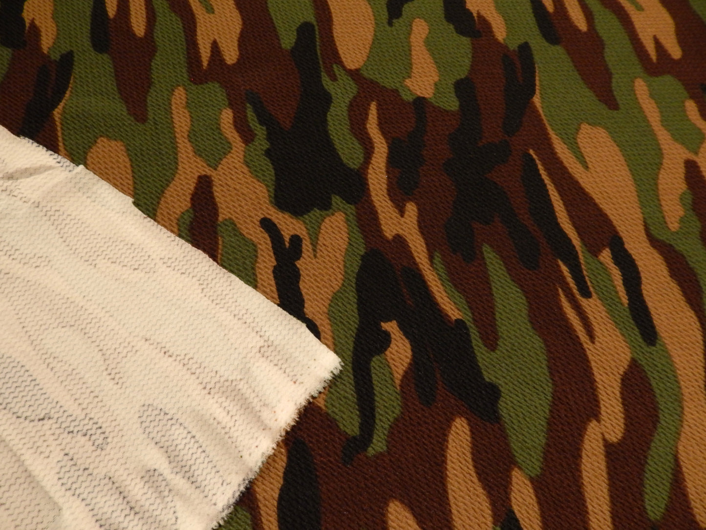 Camo Print Bullet Knit