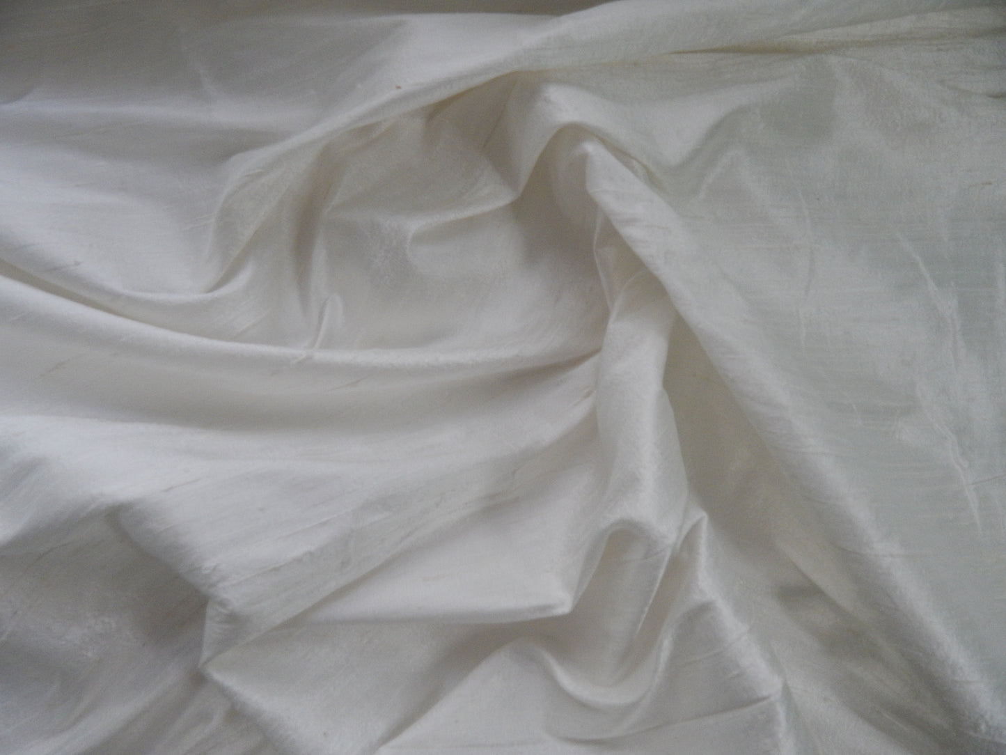 White Silk Fabric