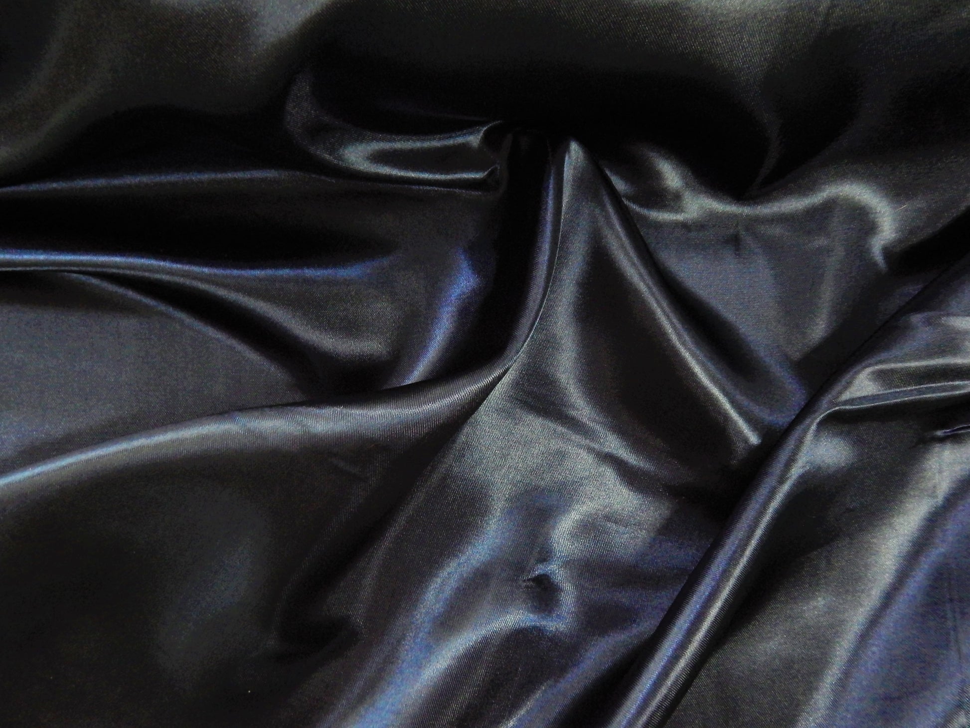 Dark Navy Satin Fabric