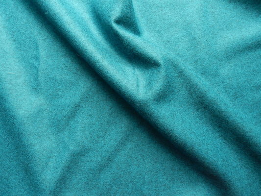 Italian Melton Wool - Teal