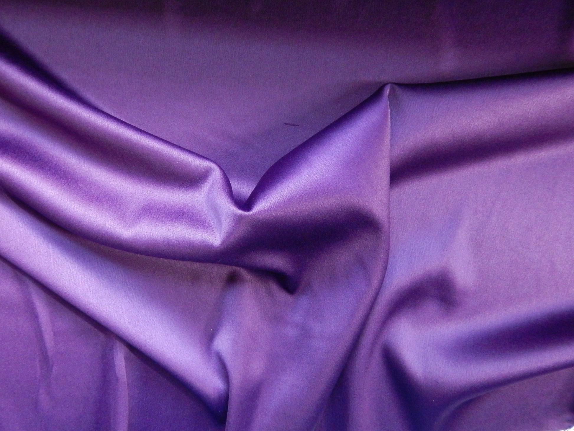 purple charmeuse fabric