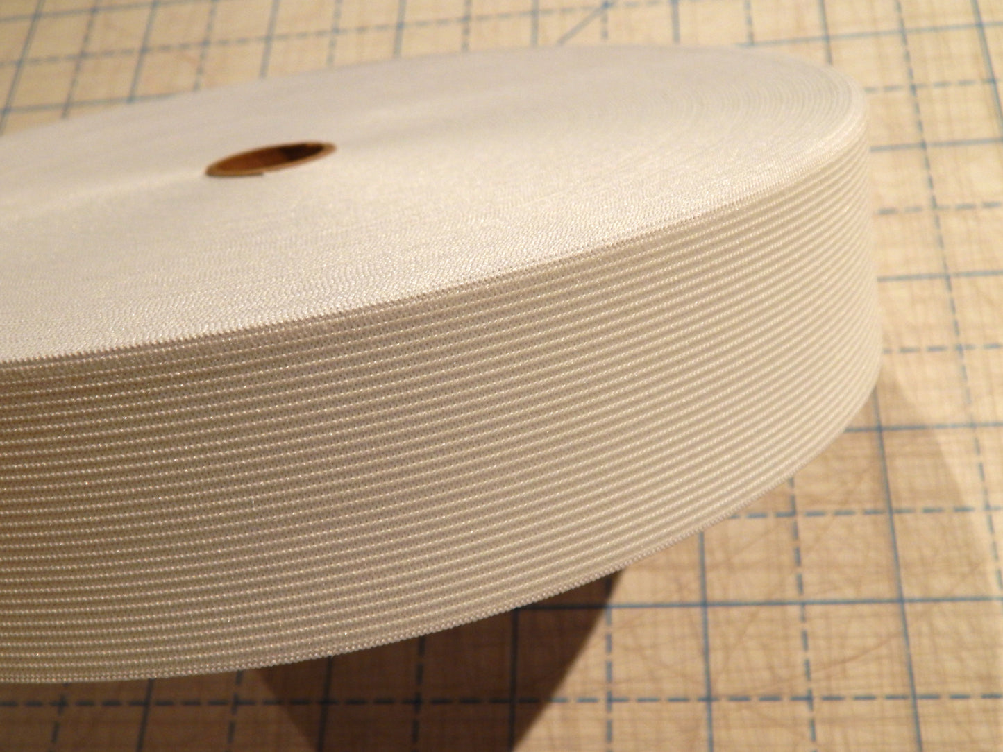 Knit Elastic 2" - White