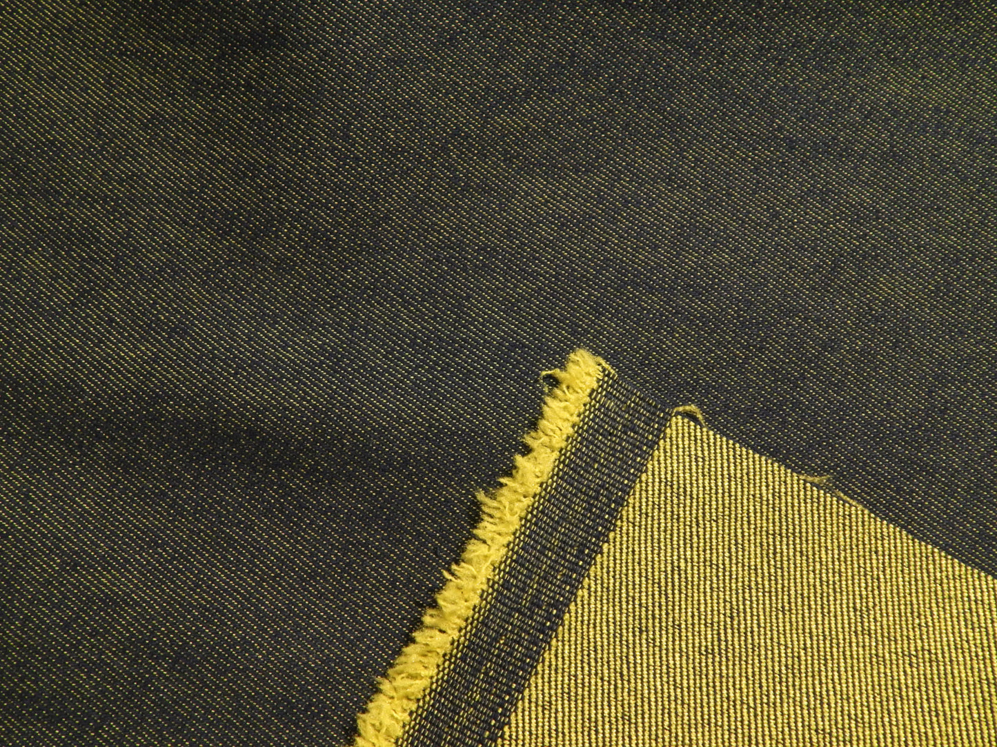 Electric Green Two-Toned Denim - Telio