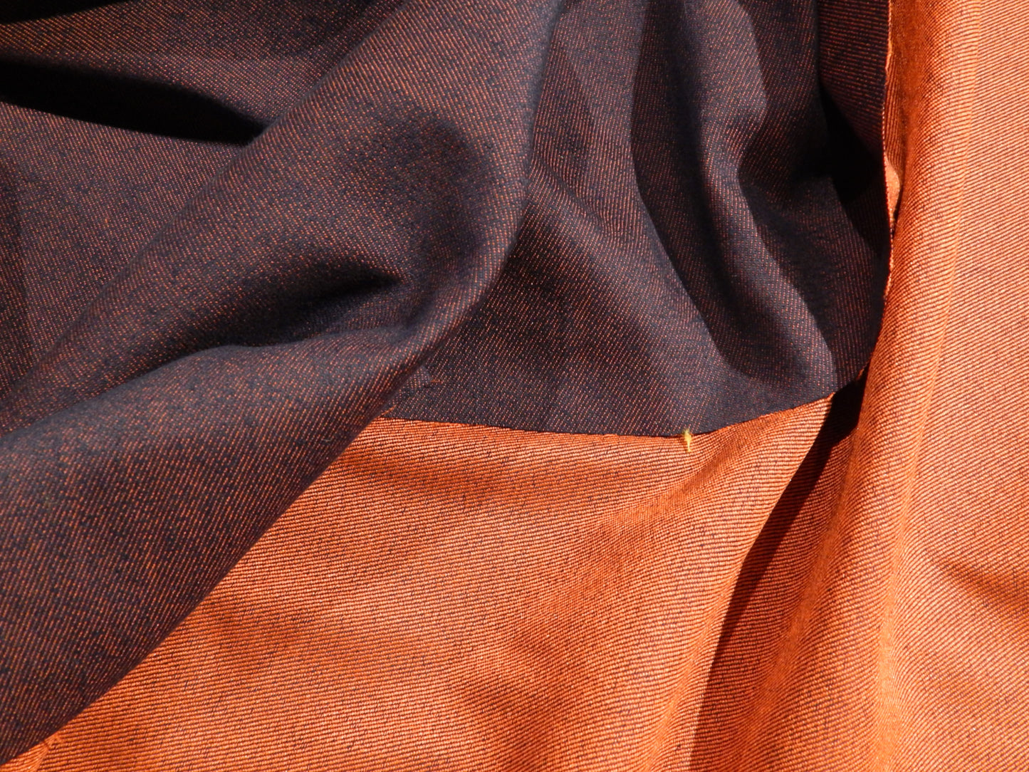 Electric Scarlet Two-Toned Denim - Telio