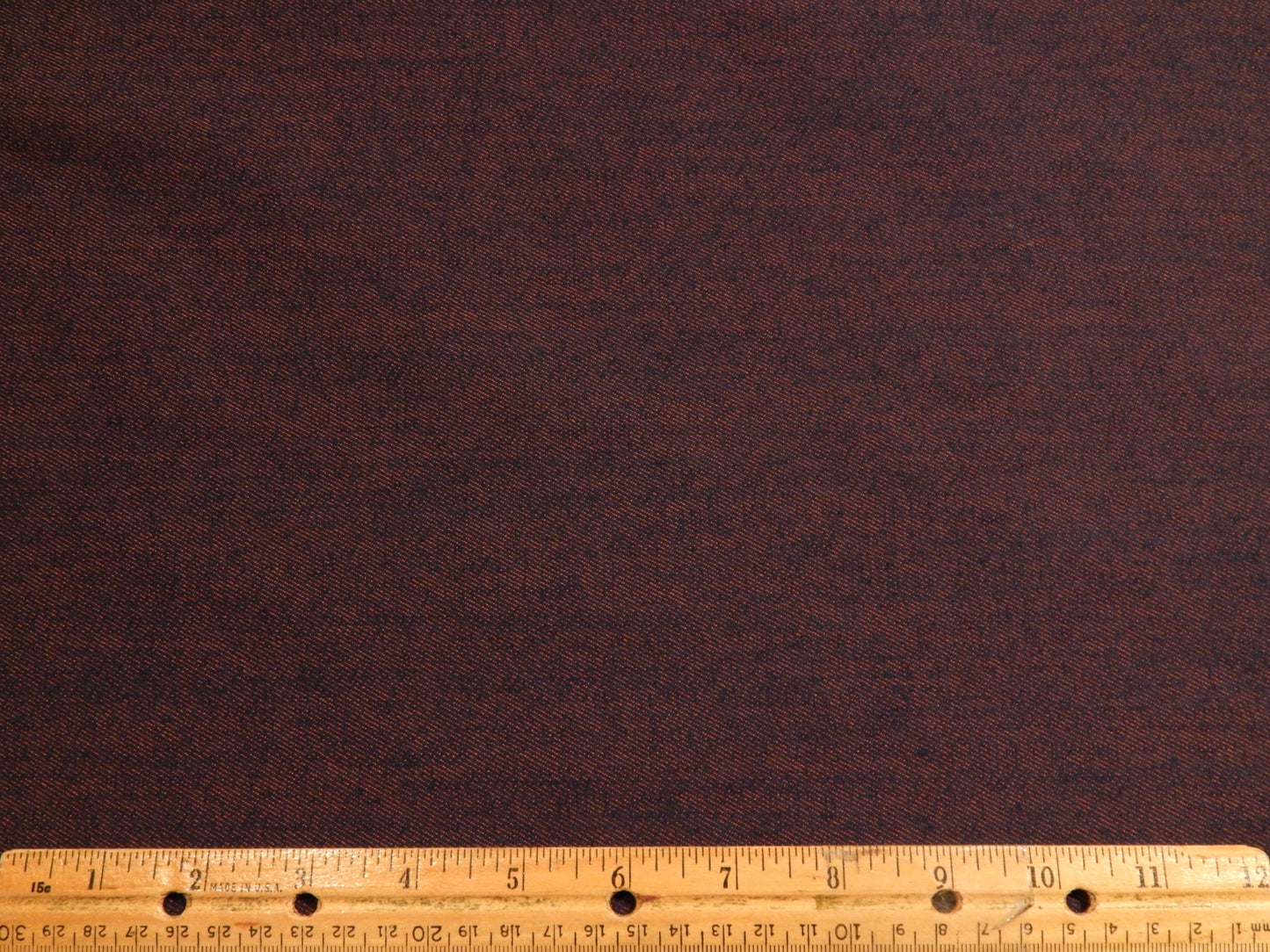 Electric Scarlet Two-Toned Denim - Telio