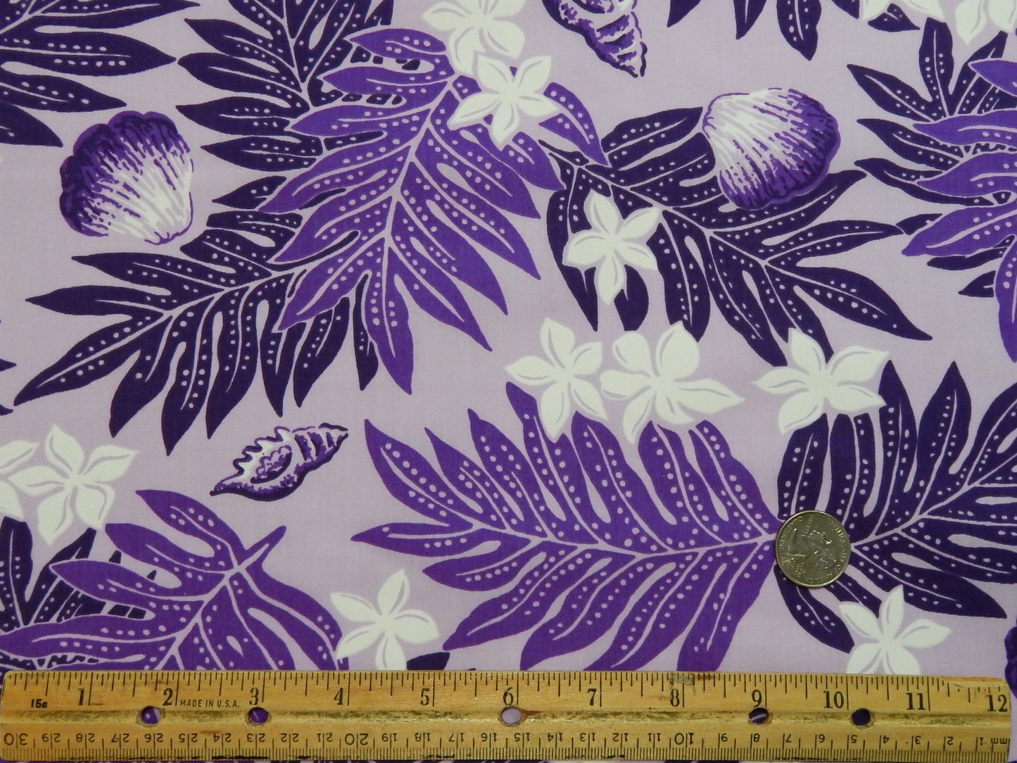 Purple Hawaiian Fabric