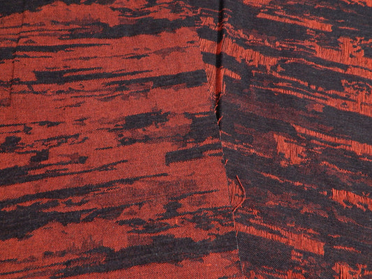 Norma Jean Reversible Jacquard Red Denim - Telio