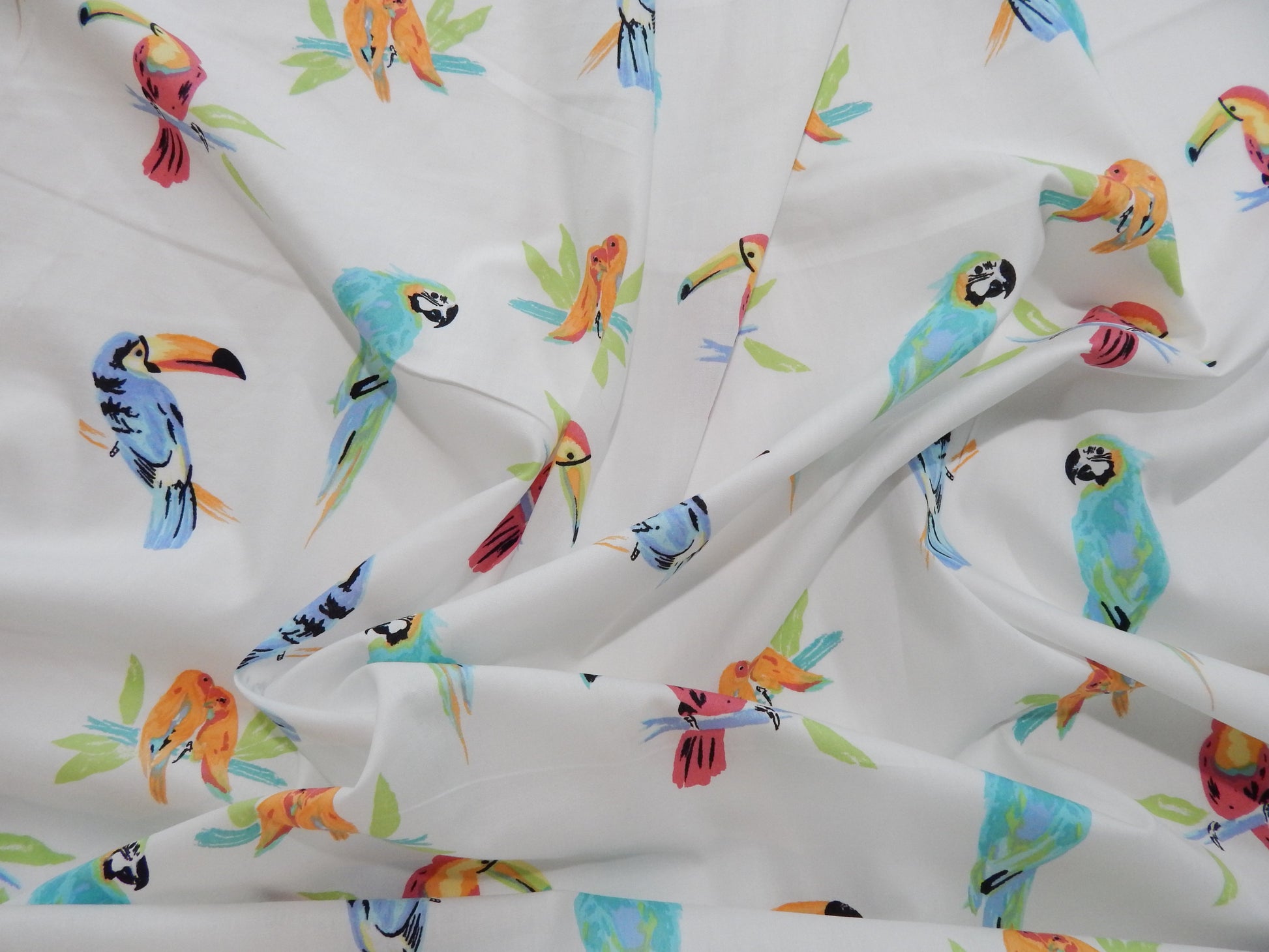 Hawaiian bird fabric