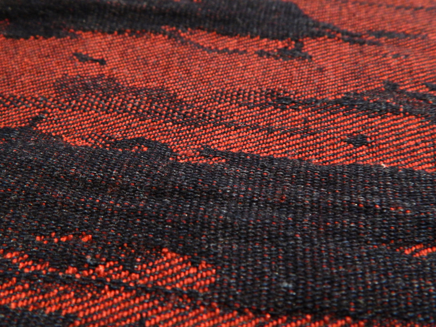 Norma Jean Reversible Jacquard Red Denim - Telio