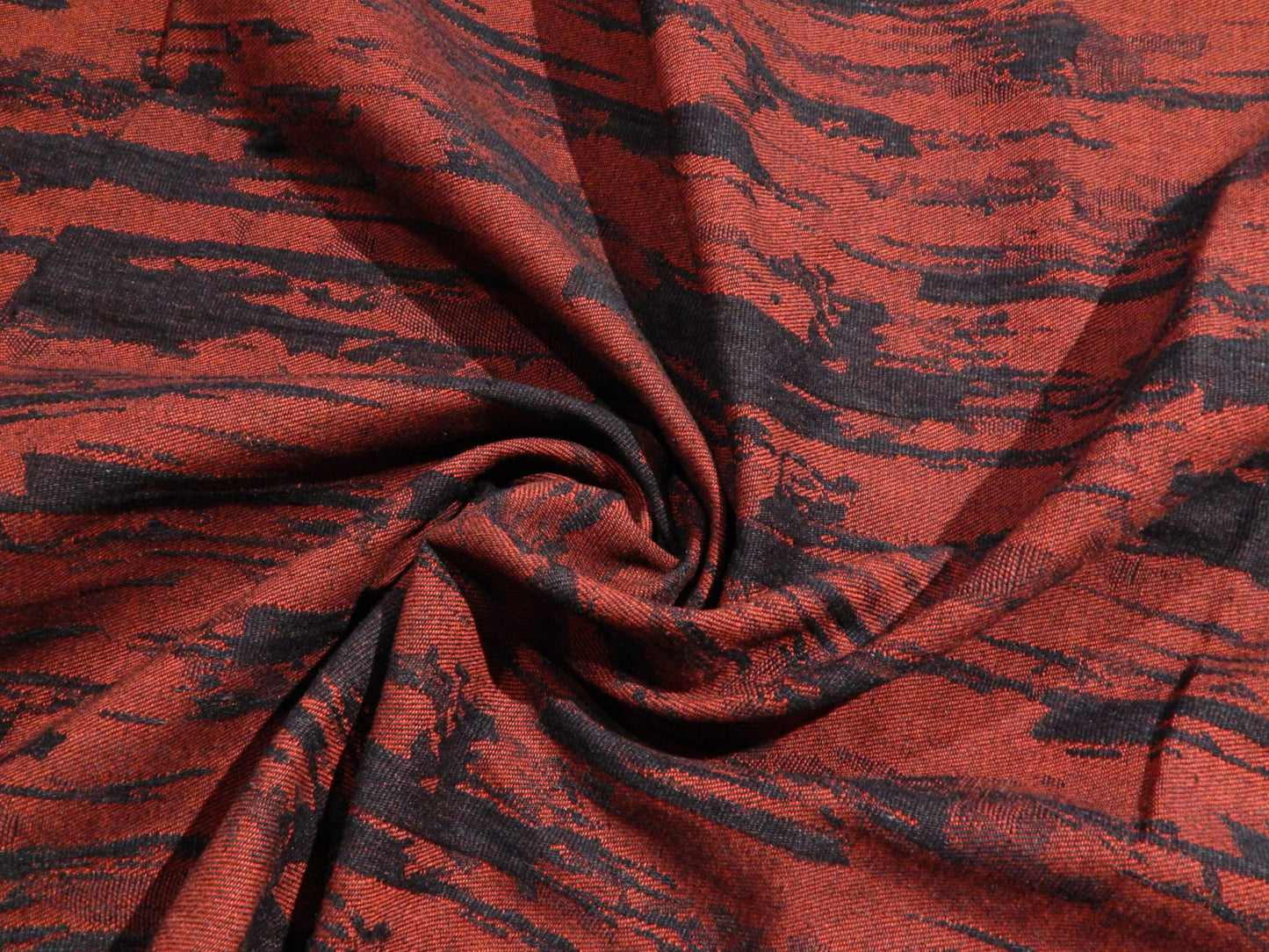 Norma Jean Reversible Jacquard Red Denim - Telio