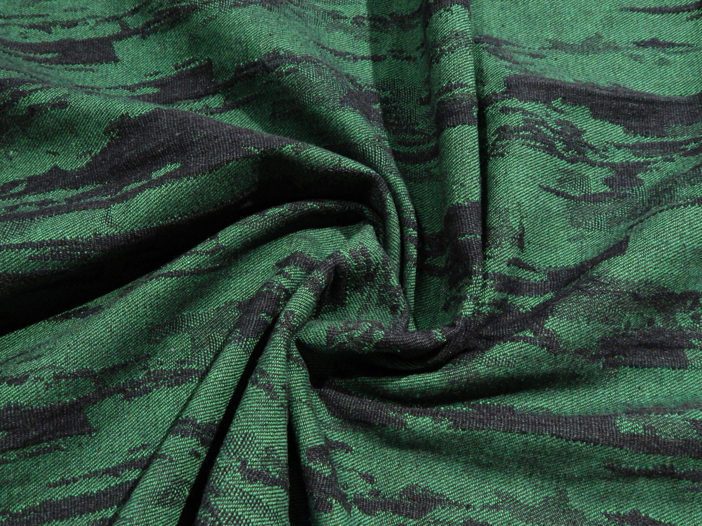 Norma Jean Reversible Jacquard Kelly Green Denim - Telio