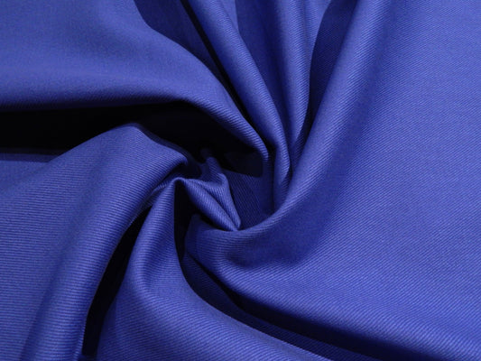 Royal Blue Brushed Bull Denim