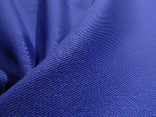 Royal Blue Brushed Bull Denim