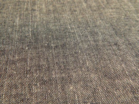 Slate Grey Cotton Chambray Denim - Telio