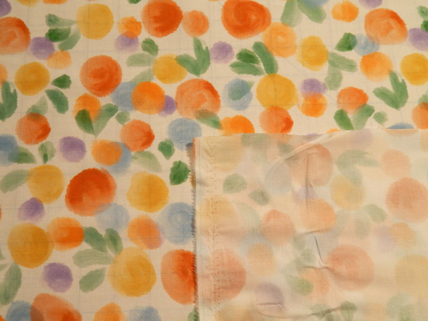 Lemony Fruit Print Poplin - Telio