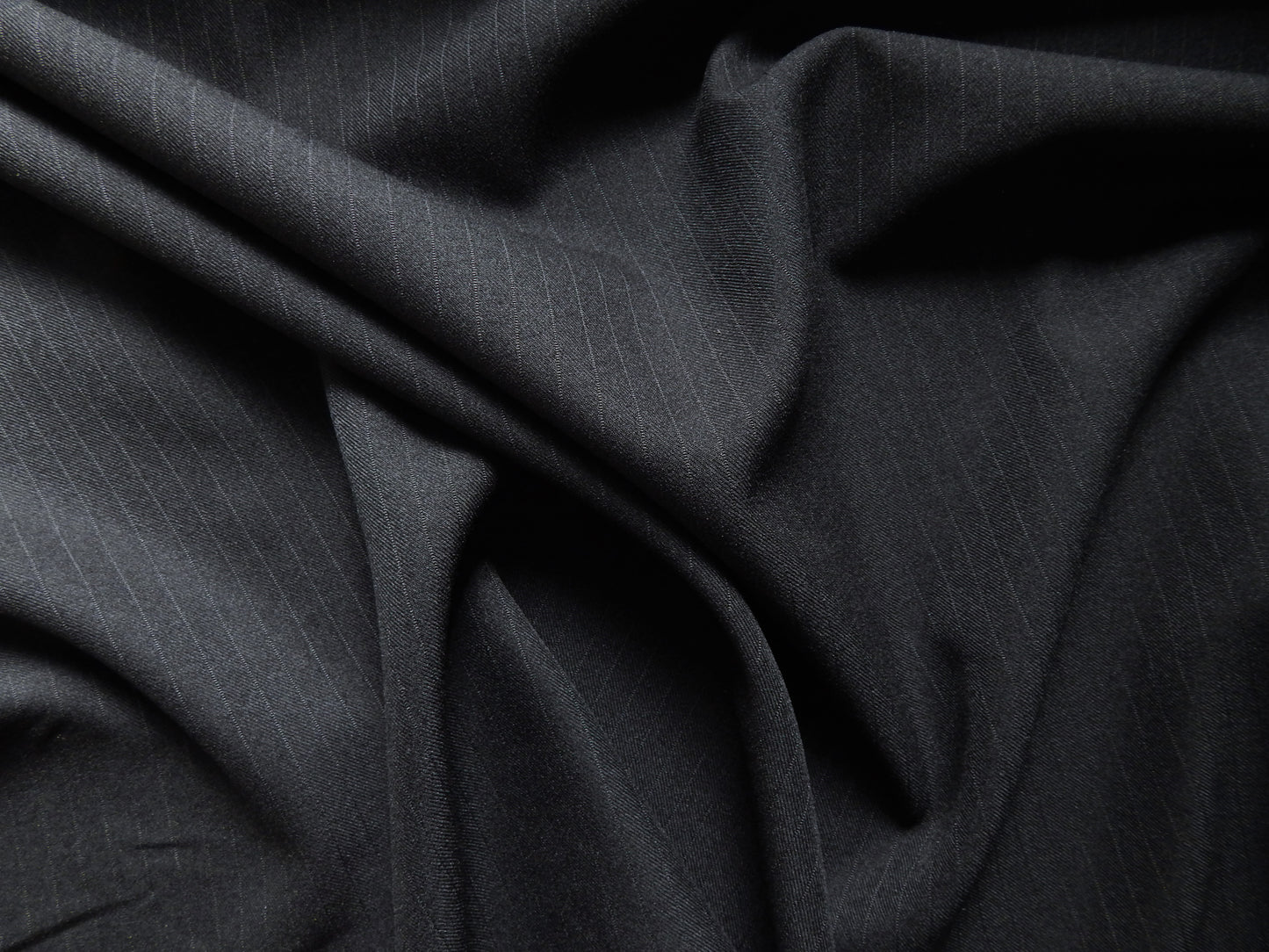 Black Stripe Fabric