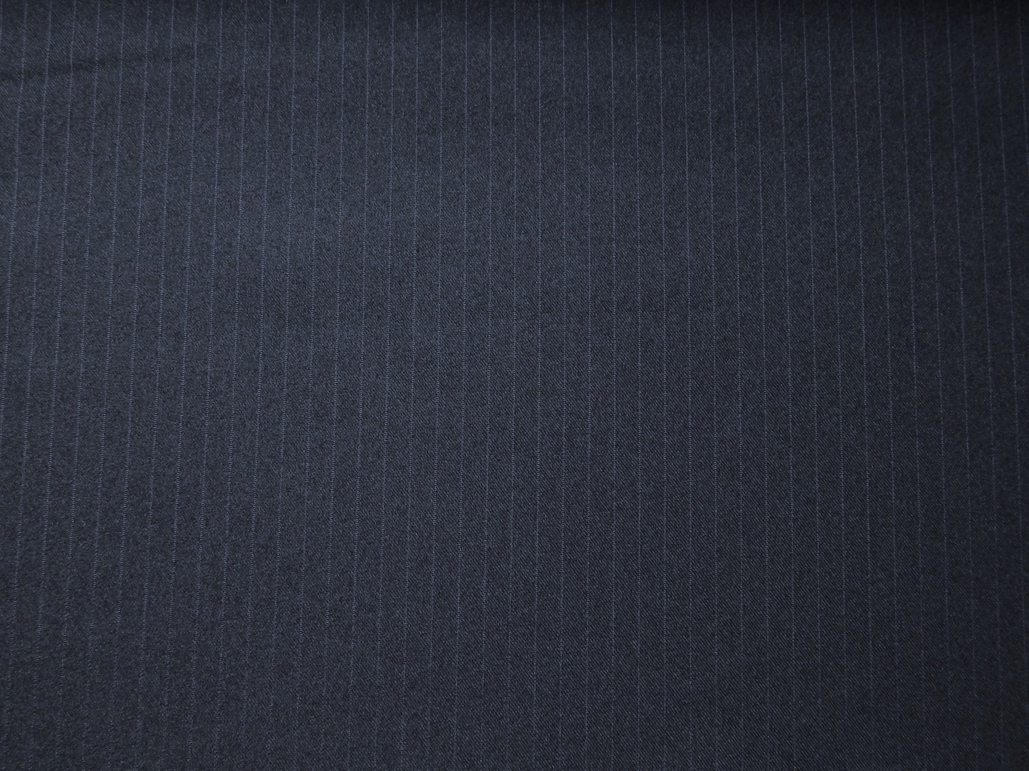 Navy Pinstripe Fabric