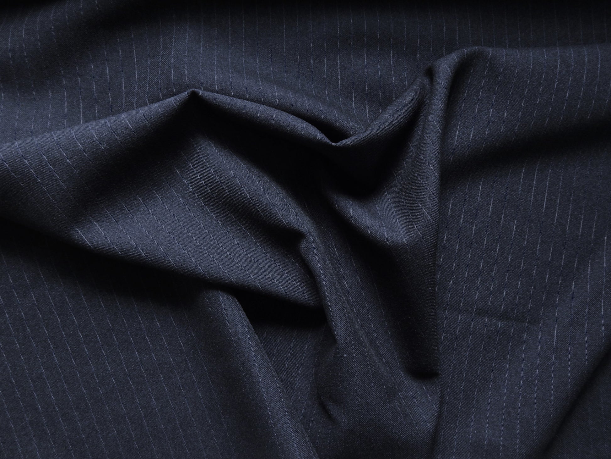 Dark Blue striped fabric