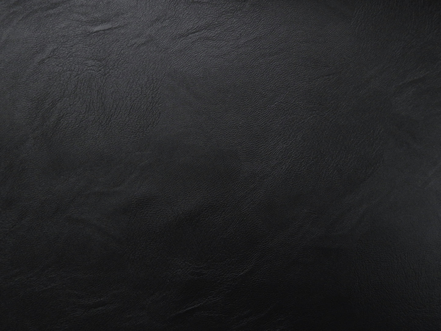 black stretch leather fabric