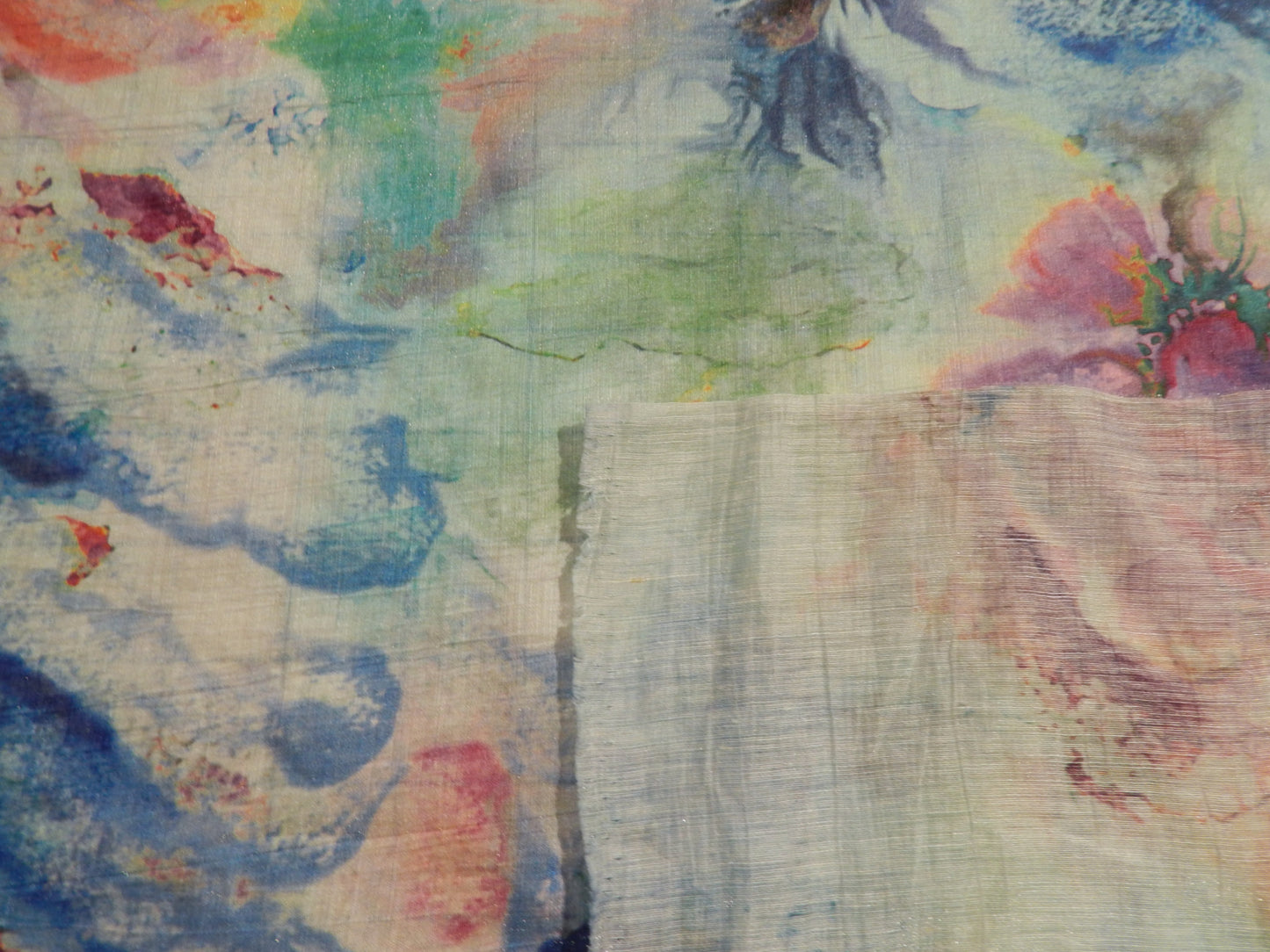Monet Watercolors Floral Rayon