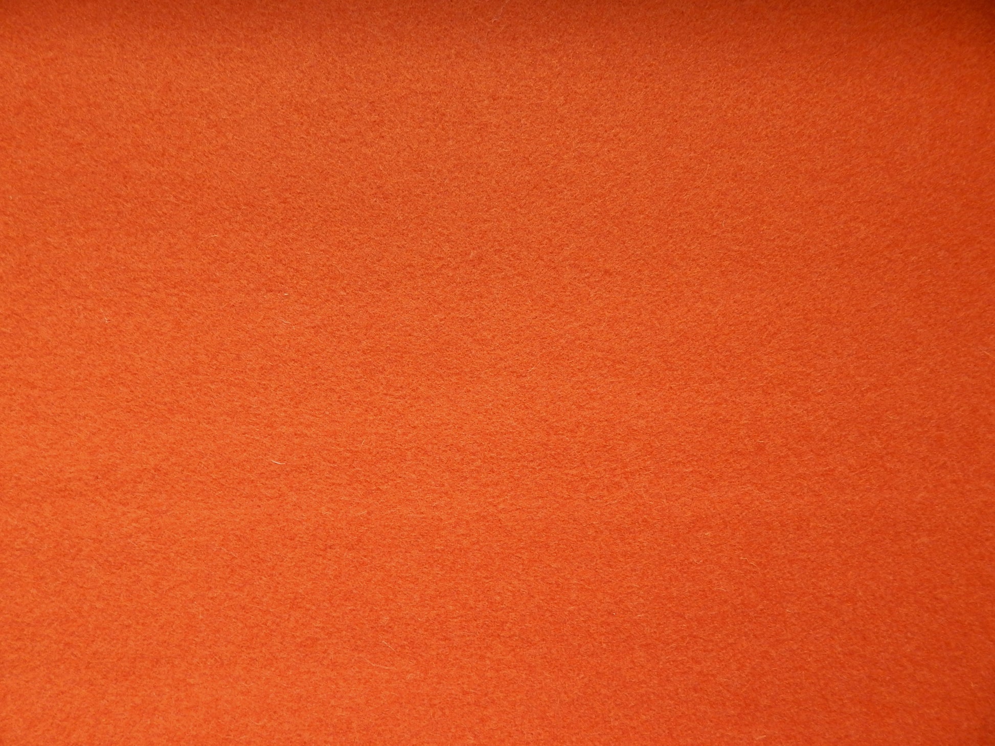 orange wool fabric