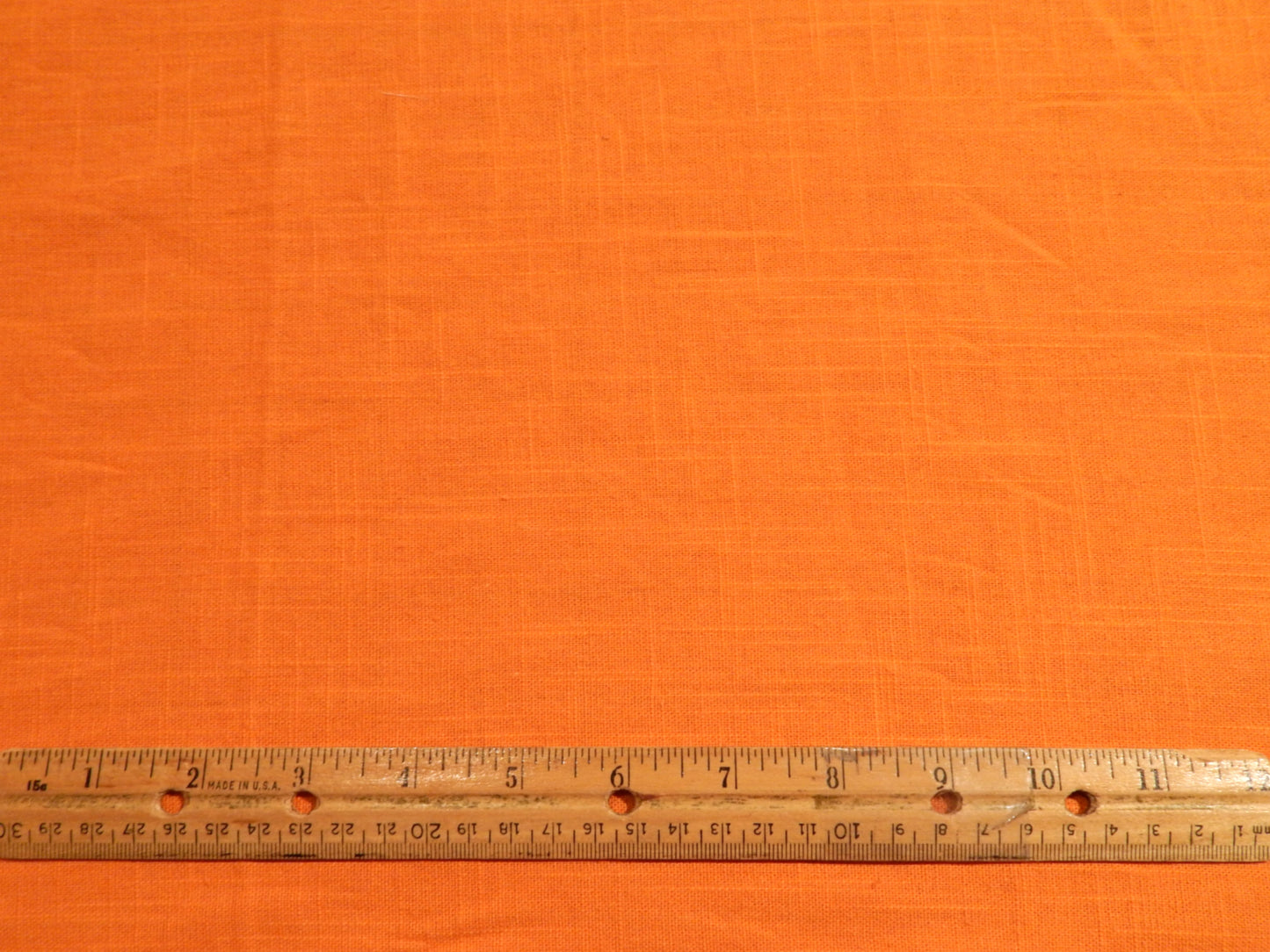 Creamsicle Orange Linen