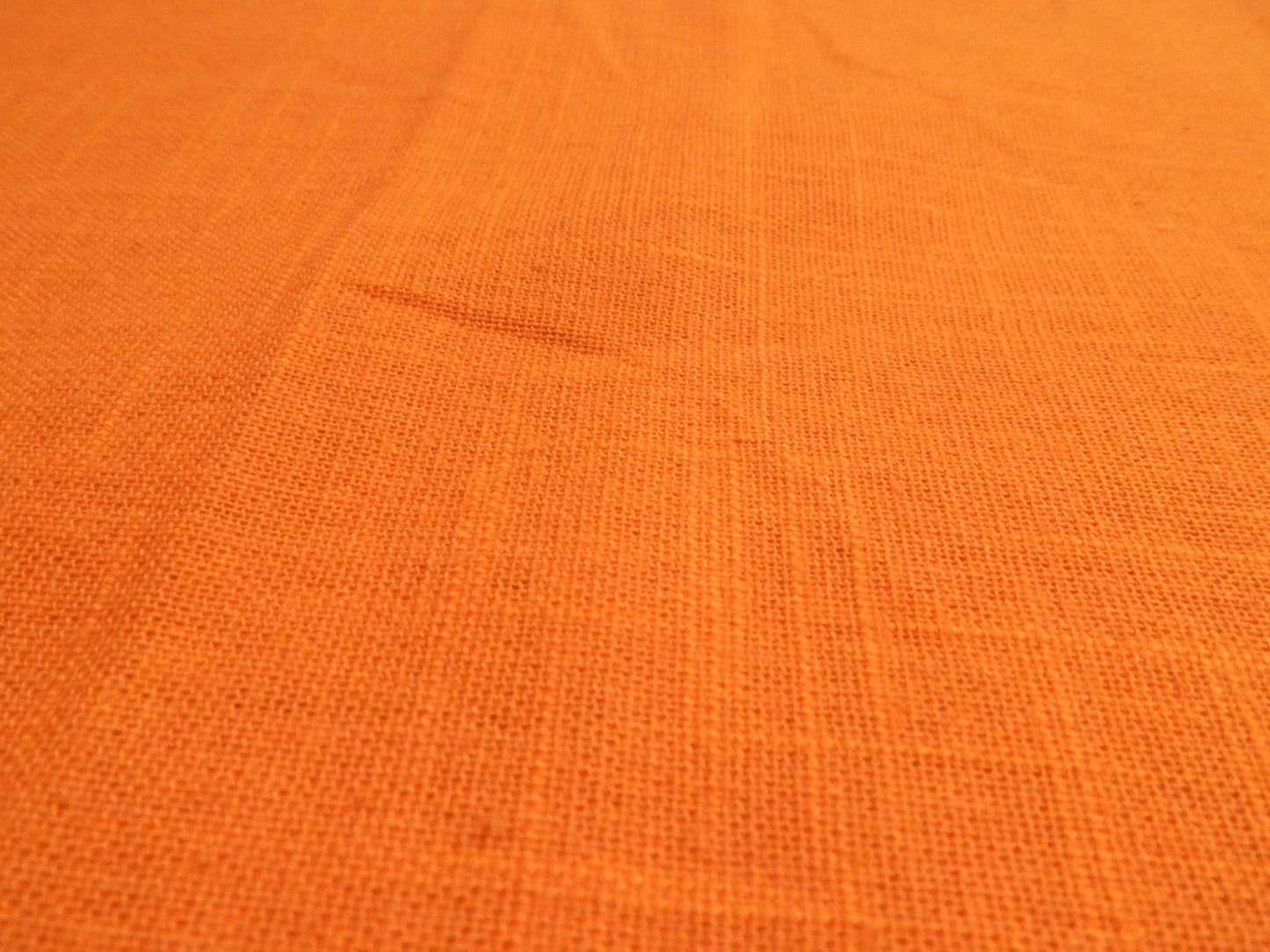 Creamsicle Orange Linen
