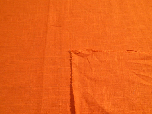 Creamsicle Orange Linen