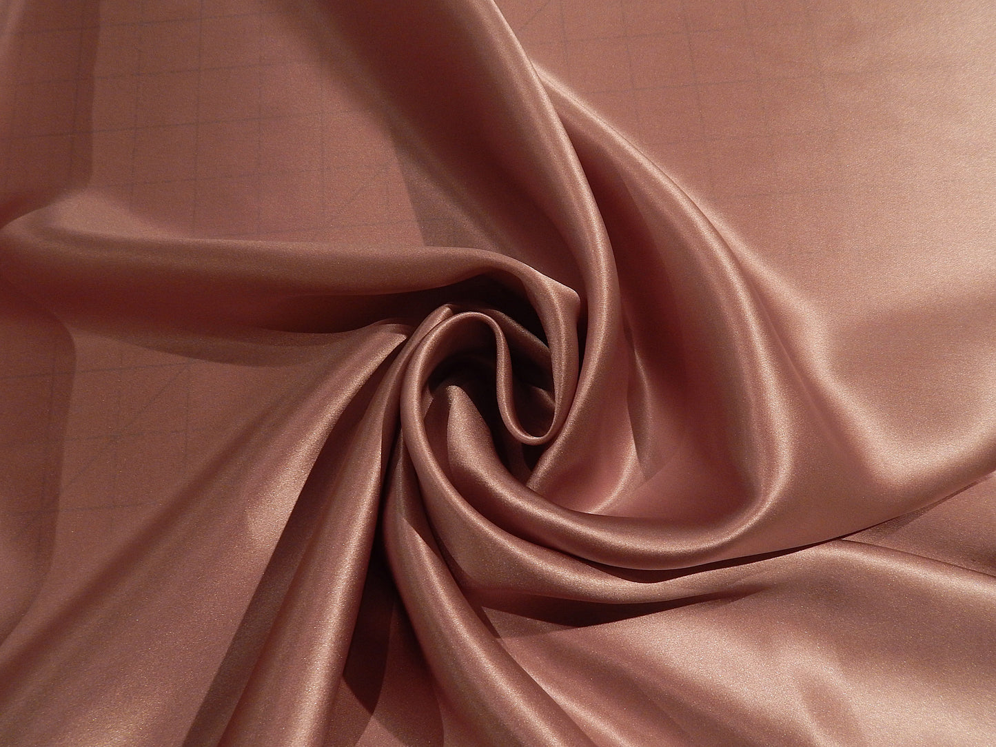 dusty pink mauve 100% silk deadstock silk charmeuse fabric