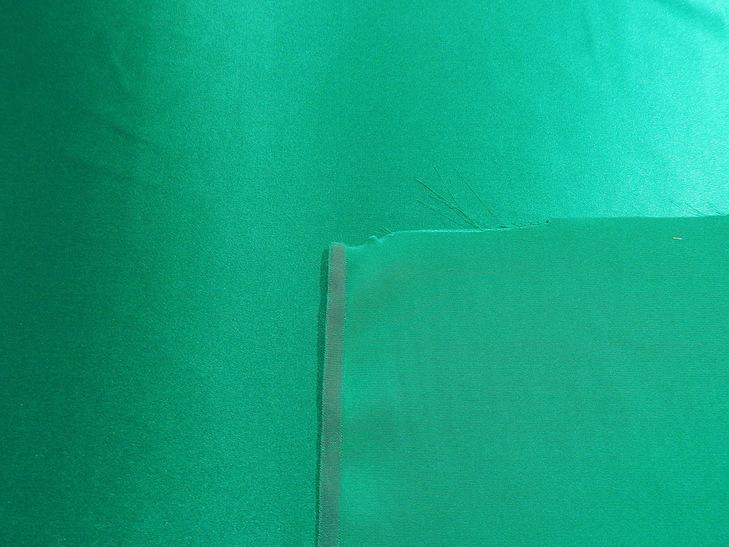Emerald Green Silk Charmeuse