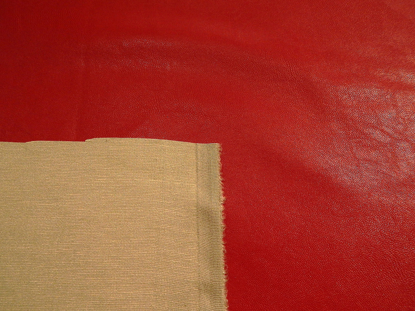Red Perfecto Faux Leather - Telio